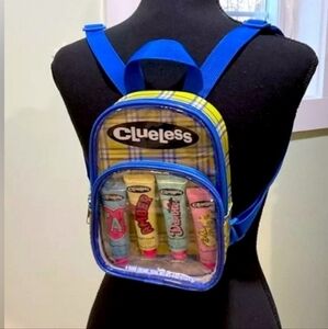 Clueless 90s Mini Backpack Gift Set With Four Lotions NEW Rare